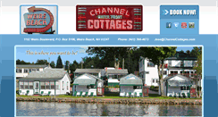 Desktop Screenshot of channelcottages.com